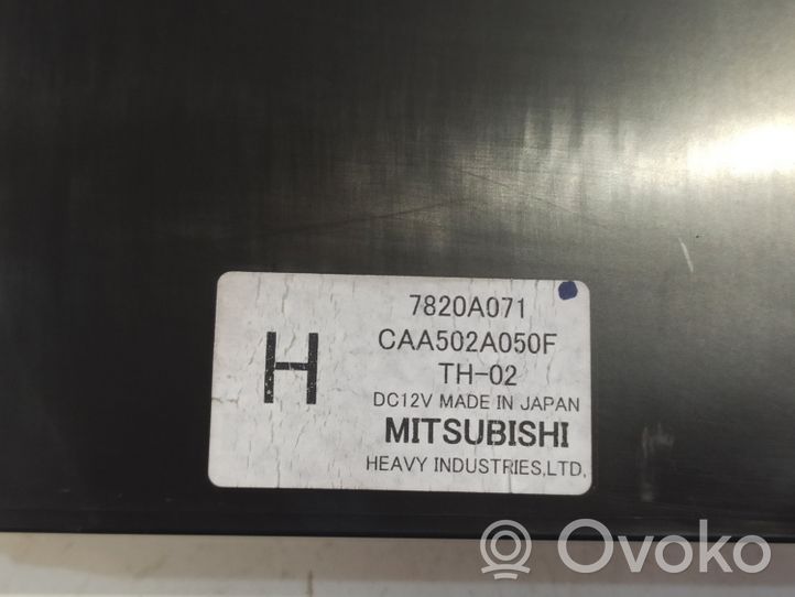 Mitsubishi Grandis Salono ventiliatoriaus reguliavimo jungtukas 7820A071