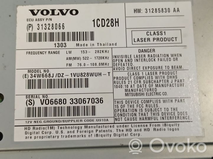 Volvo XC90 Zmieniarka płyt CD/DVD 31328066