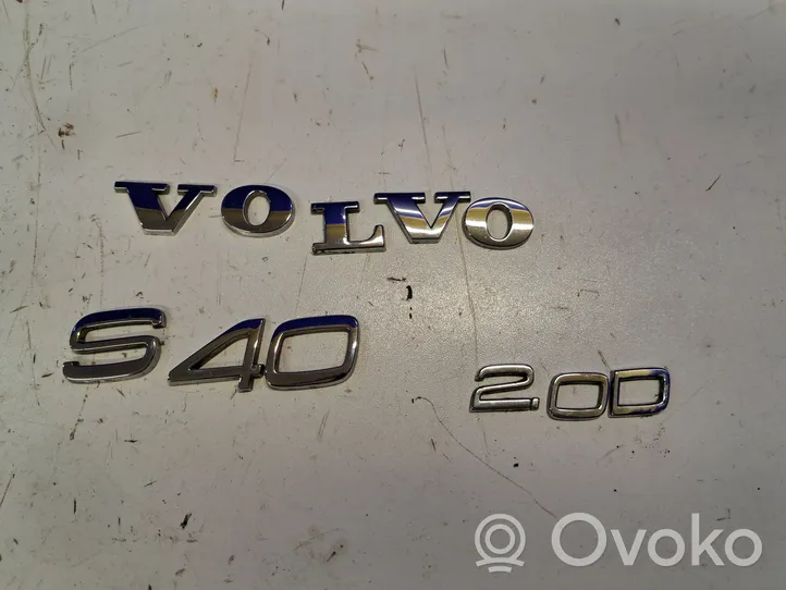 Volvo S40 Logo/stemma case automobilistiche 30661222