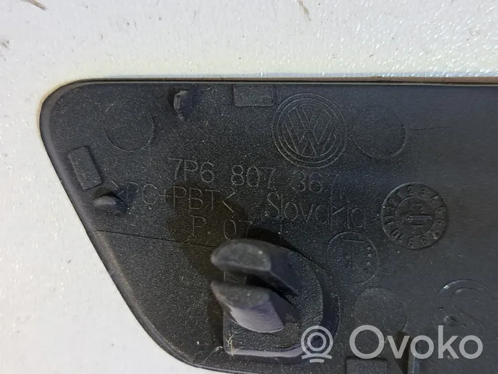 Volkswagen Touareg II Tappo/coperchio ugello a spruzzo lavafari 7P6807367