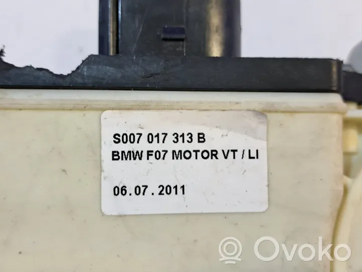 BMW 5 GT F07 Priekinio el. lango pakėlimo mechanizmo komplektas 0130822522