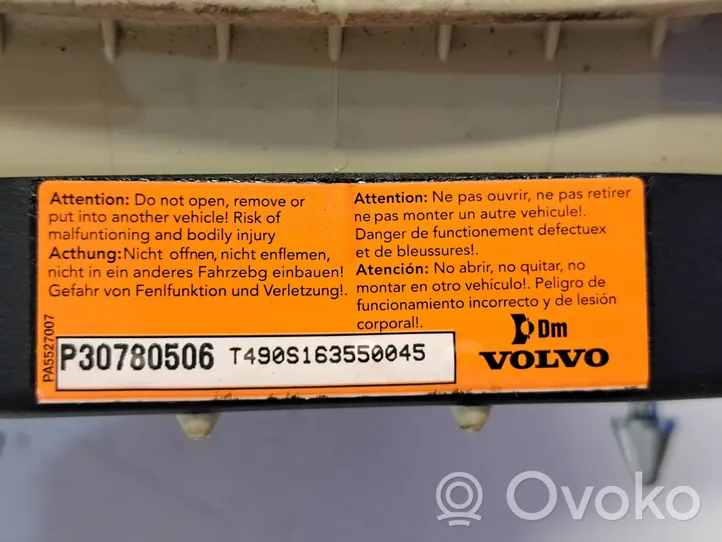 Volvo S80 Poduszka powietrzna Airbag kierownicy 30780506