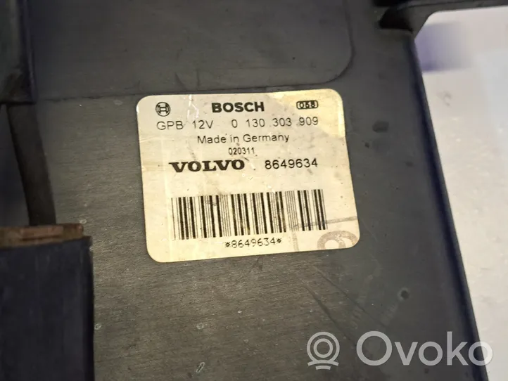 Volvo V70 Aro de refuerzo del ventilador del radiador 8649634