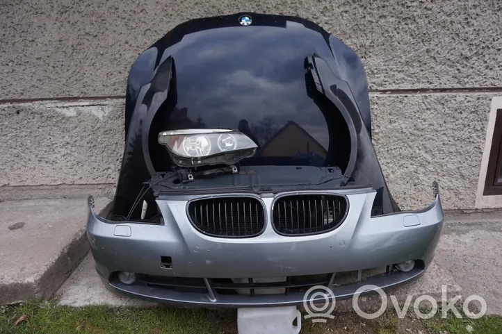 BMW 5 E60 E61 Kompletny zestaw przedniej części nadwozia / karoserii 