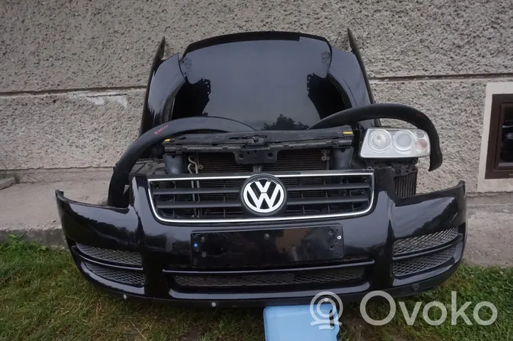 Volkswagen Touareg I Radiateur panneau supérieur d'admission d'air 