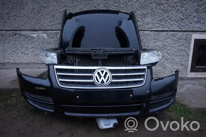 Volkswagen Touareg I Radiateur panneau supérieur d'admission d'air 