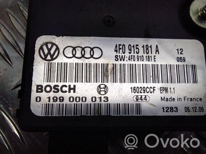 Audi A6 S6 C6 4F Другие блоки управления / модули 1035500041