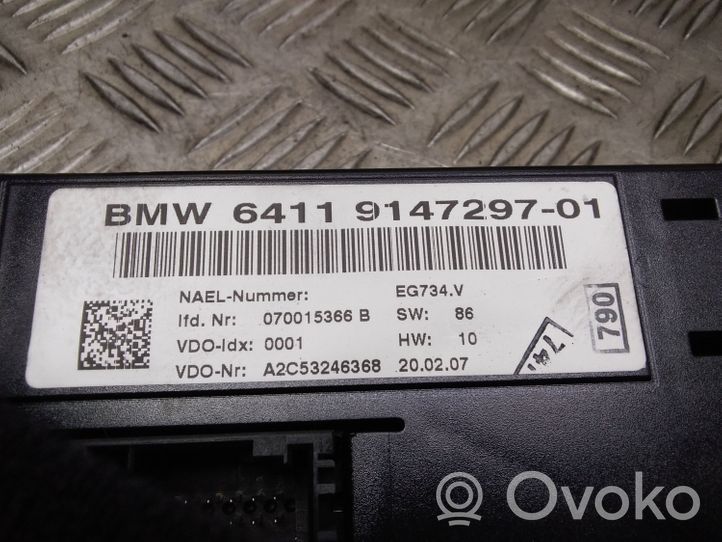 BMW 1 E81 E87 Panel klimatyzacji 6411914729701
