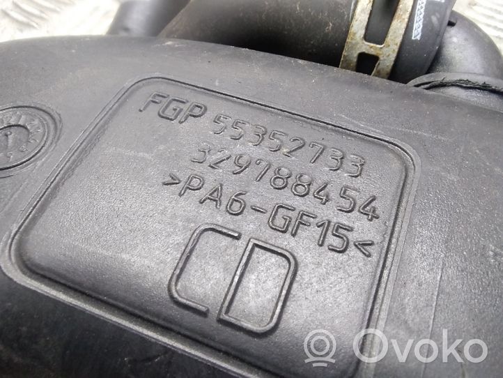 Opel Signum Rura / Wąż dolotowy powietrza turbiny 55352733