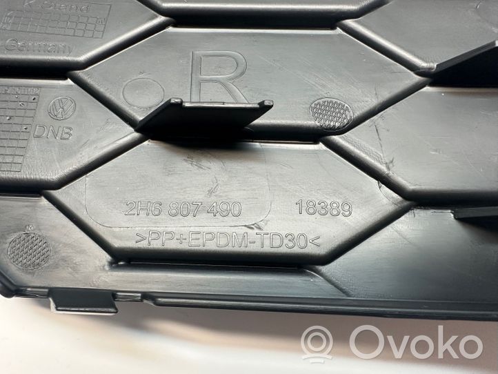 Volkswagen Amarok Grille inférieure de pare-chocs avant 2H6807490