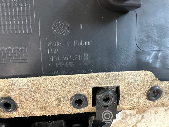 Volkswagen Amarok Verkleidung Tür hinten 2HH867211B