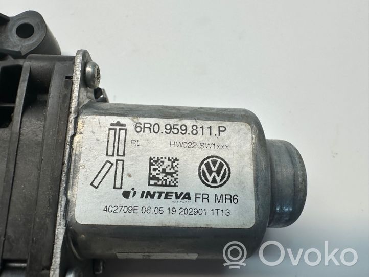 Volkswagen Amarok Silniczek podnoszenia szyby drzwi tylnych 6R0959811P