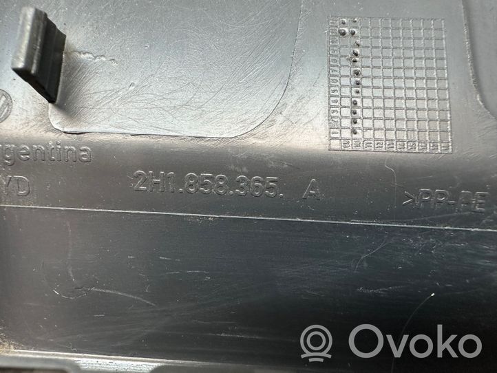 Volkswagen Amarok Panelės apdailos skydas (apatinis) 2H1858365A
