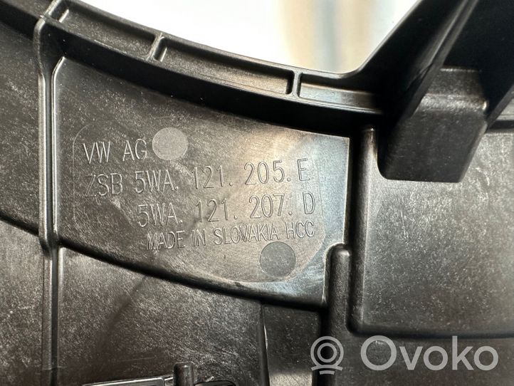 Volkswagen Golf VIII Kale ventilateur de radiateur refroidissement moteur 5WA121205E