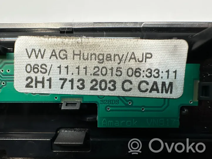 Volkswagen Amarok Rivestimento in plastica cornice della leva del cambio 2H1713203C