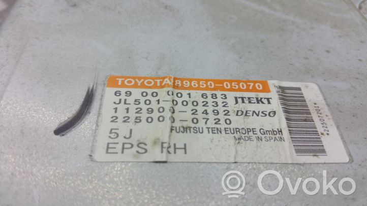 Toyota Avensis T270 Vairo stiprintuvo valdymo blokas 8965005070