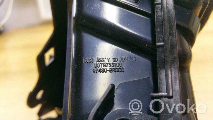 Hyundai i30 Copertura griglia di ventilazione laterale cruscotto 974802R000
