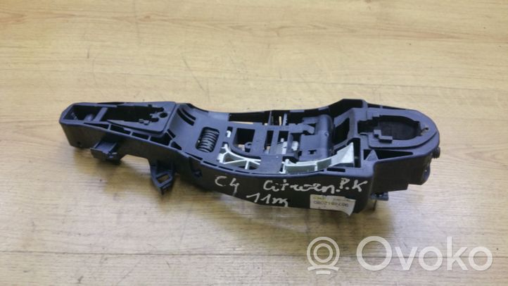 Citroen C4 II Klamka/wspornik zewnętrzny drzwi przednich 9674812080