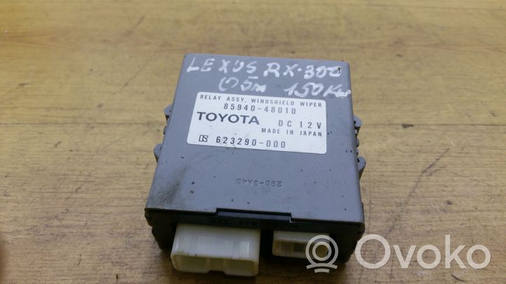 Lexus RX 300 Moduł / Przekaźnik wycieraczek 8594048010