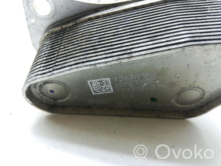 Opel Astra K Support de filtre à huile 12678774