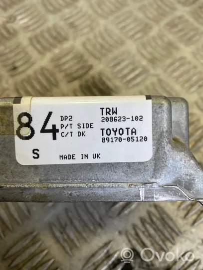 Toyota Avensis T250 Oro pagalvių valdymo blokas 8917005120