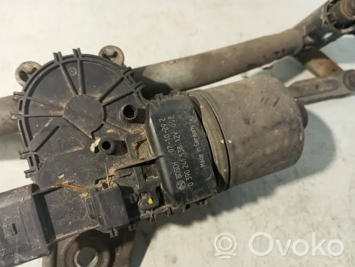 Opel Astra H Tringlerie et moteur d'essuie-glace avant 13111211