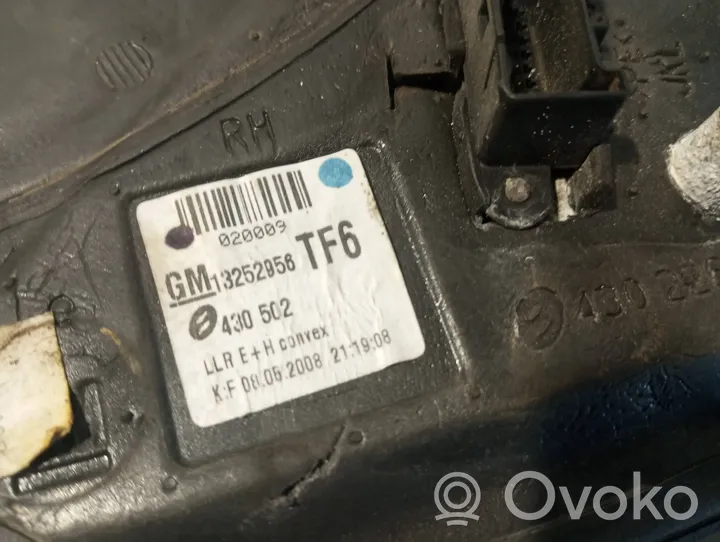 Opel Astra H Etuoven sähköinen sivupeili 13252956