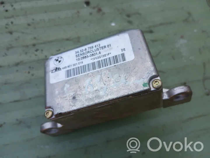 BMW 3 E46 ESP acceleration yaw rate sensor 34526759412