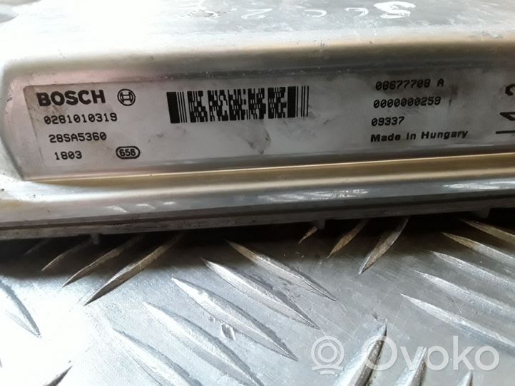 Volvo V70 Sterownik / Moduł ECU 0281010319