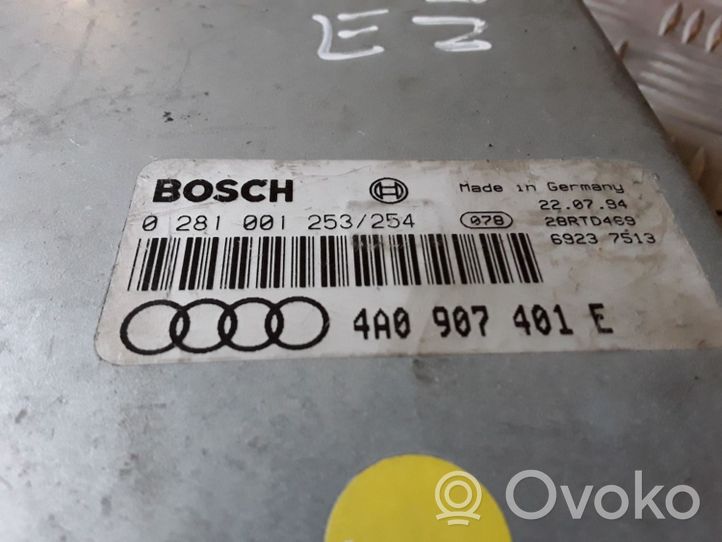 Audi A6 S6 C4 4A Unidad de control/módulo del motor 4A0907401E