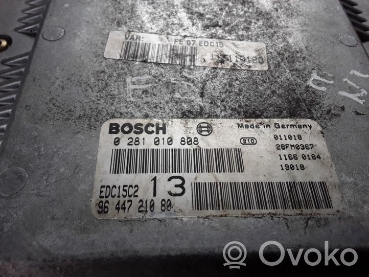 Citroen C5 Sterownik / Moduł ECU 9644721080