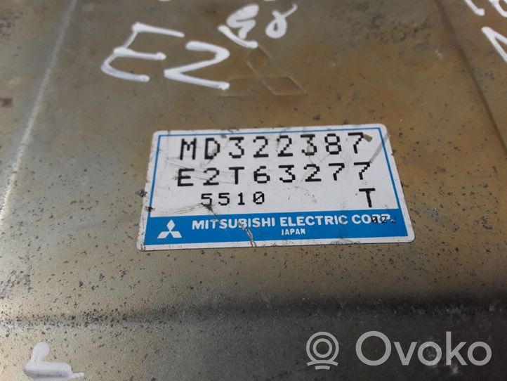 Mitsubishi Carisma Sterownik / Moduł ECU MD322387