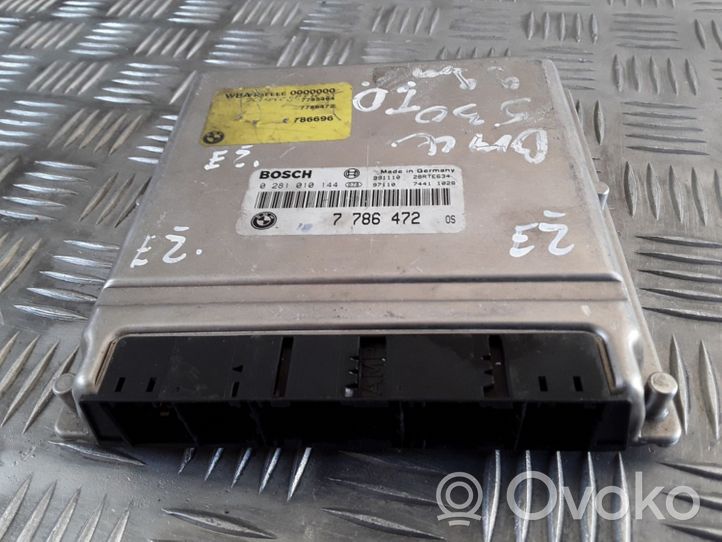 BMW 5 E39 Calculateur moteur ECU 7786472