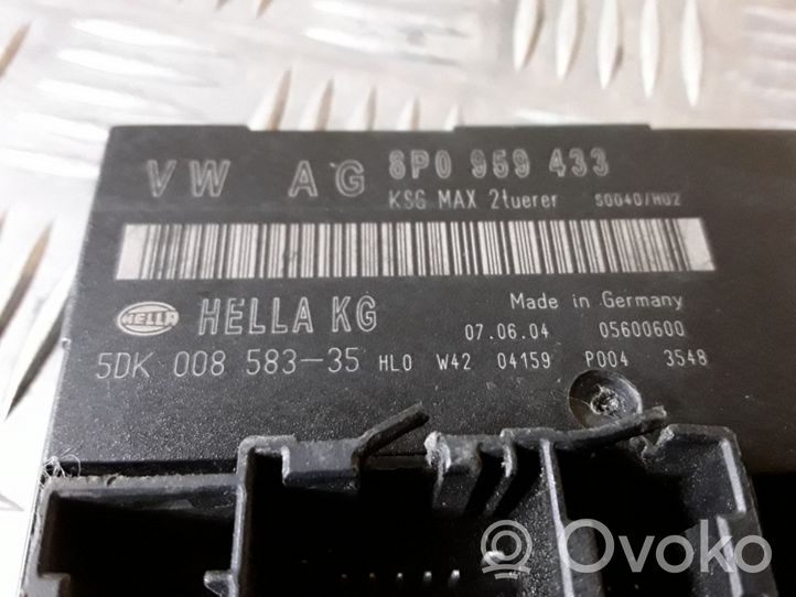 Audi A3 S3 8P Module confort 8P0959433