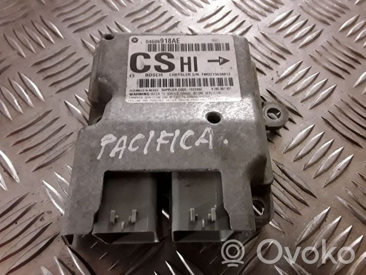 Chrysler Pacifica Turvatyynyn ohjainlaite/moduuli 04606918AE