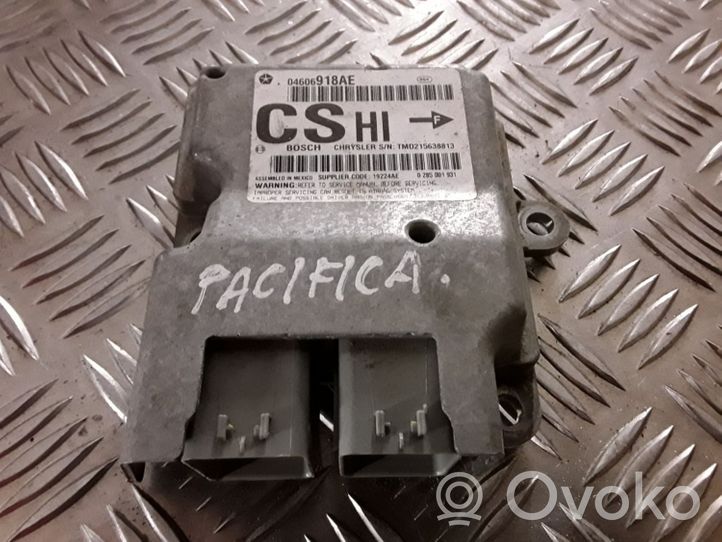 Chrysler Pacifica Sterownik / Moduł Airbag 04606918AE