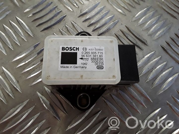 Citroen C4 I Picasso Sensore di imbardata accelerazione ESP 0265005715