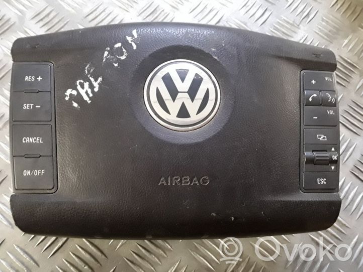 Volkswagen Phaeton Poduszka powietrzna Airbag kierownicy 3D0880201AD