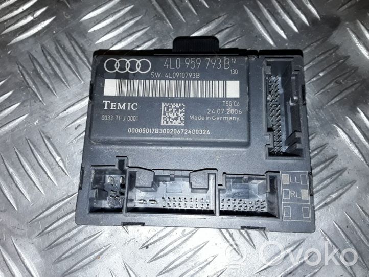 Audi Q7 4L Sterownik / Moduł drzwi 4L0959793B