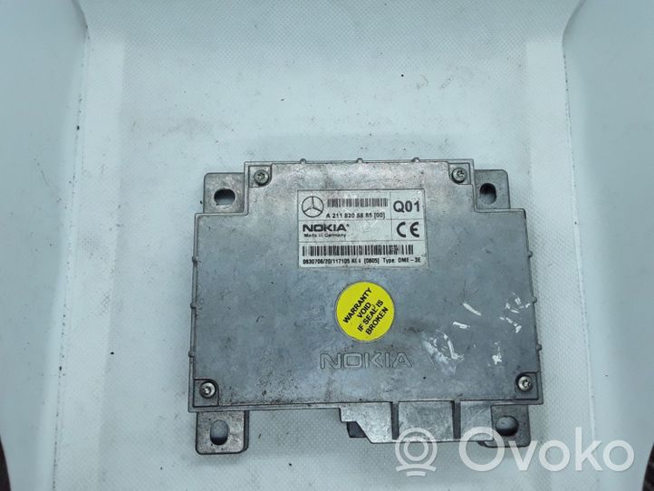 Mercedes-Benz E W211 Sterownik / Moduł sterujący telefonem A2118205885