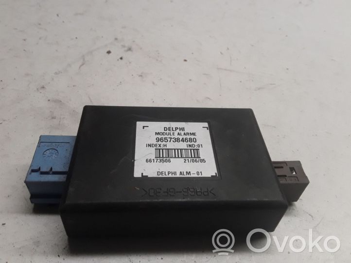 Citroen C5 Unidad de control/módulo de alarma 9657384680