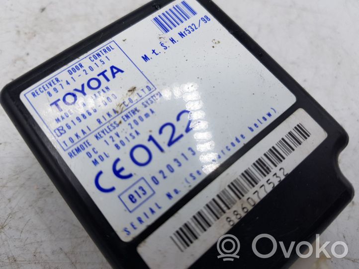Toyota Corolla Verso AR10 Sterownik / Moduł centralnego zamka 8974120151