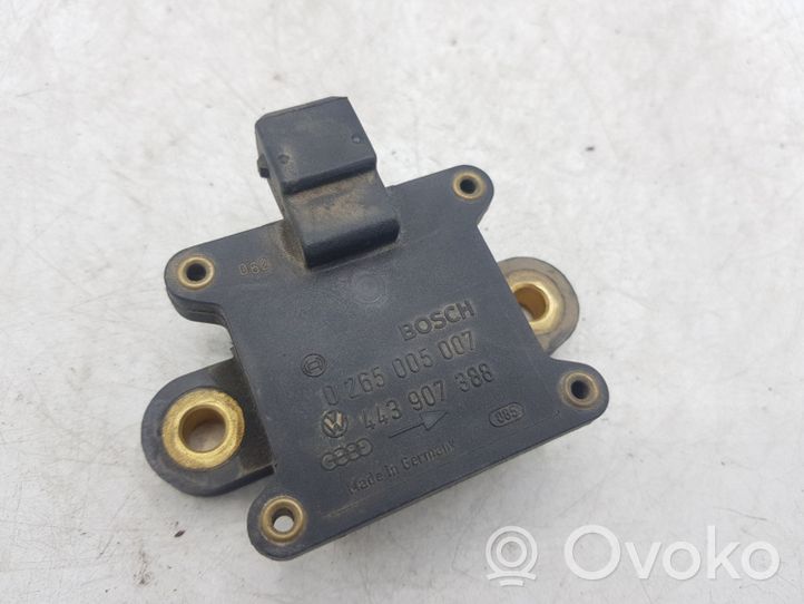 Audi A6 S6 C4 4A ESP acceleration yaw rate sensor 443907388