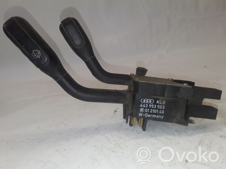 Audi 100 200 5000 C3 Leva comando tergicristalli 443953503