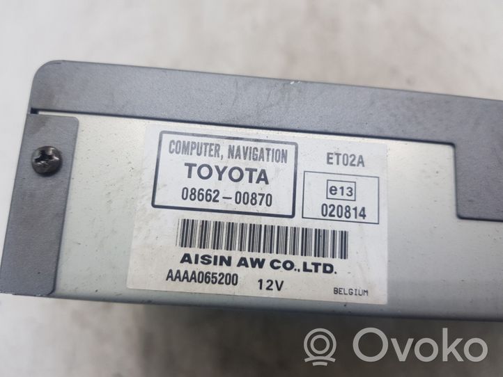 Toyota Previa (XR30, XR40) II Navigaatioyksikkö CD/DVD-soitin 0866200870