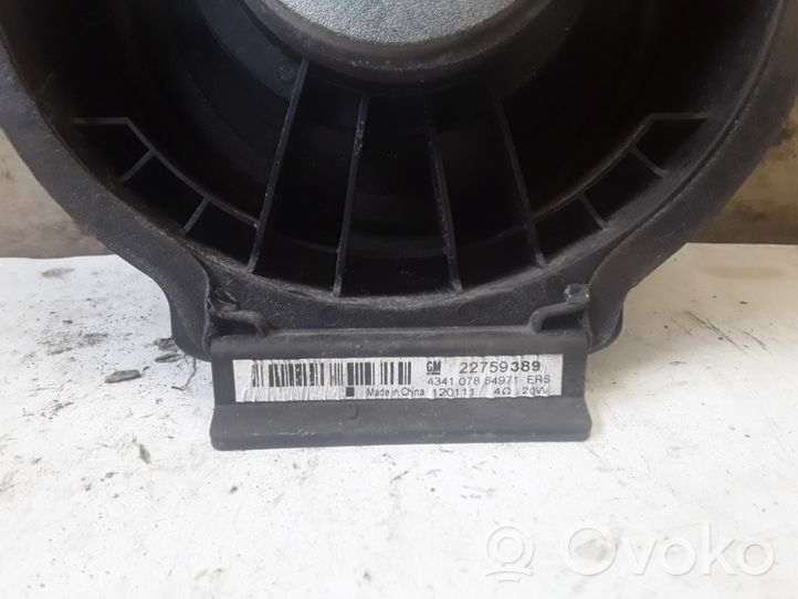 Opel Meriva B Głośnik deski rozdzielczej 22759389