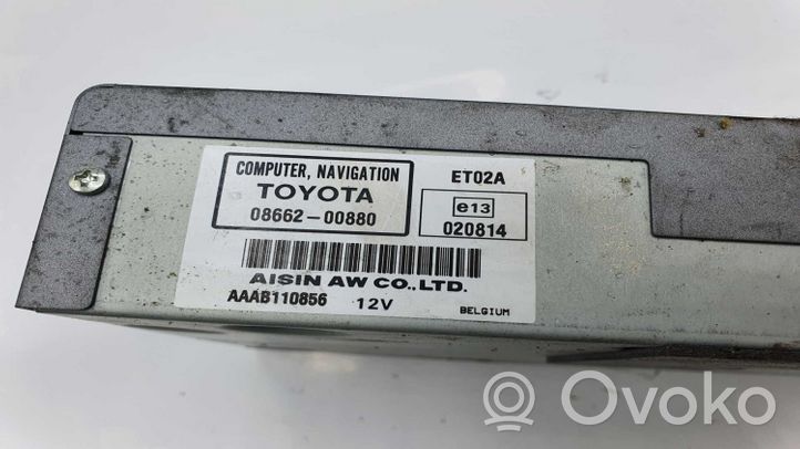 Toyota Corolla Verso AR10 Unité de navigation Lecteur CD / DVD 0866200880