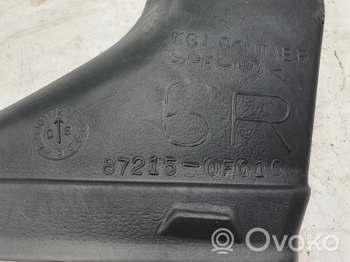 Toyota Corolla Verso E121 Oro paėmimo kanalo detalė (-ės) 872150F010