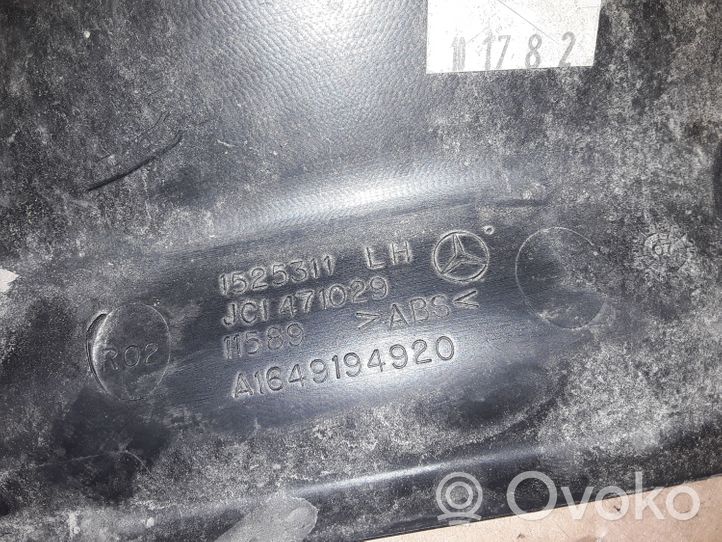 Mercedes-Benz ML W164 Verkleidung Laufschiene Sitzschiene Beifahrersitz A1649194920