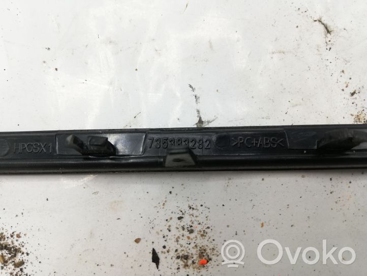 Fiat Grande Punto Front door trim (molding) 735383282